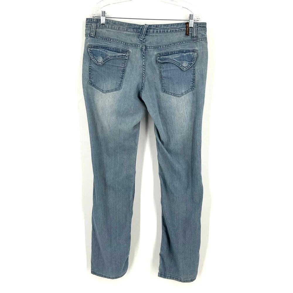 Hybrid Straight‎ Leg Blue Jeans Size 15/16 - Picture 2 of 11